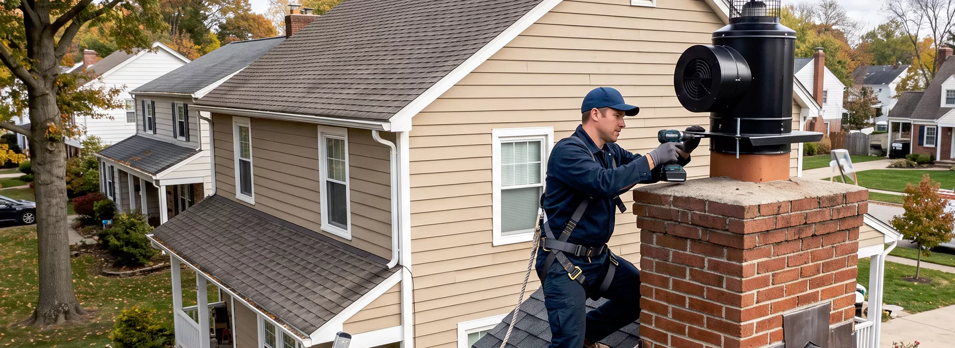 Chimney Fan Installation in Whittier, CA