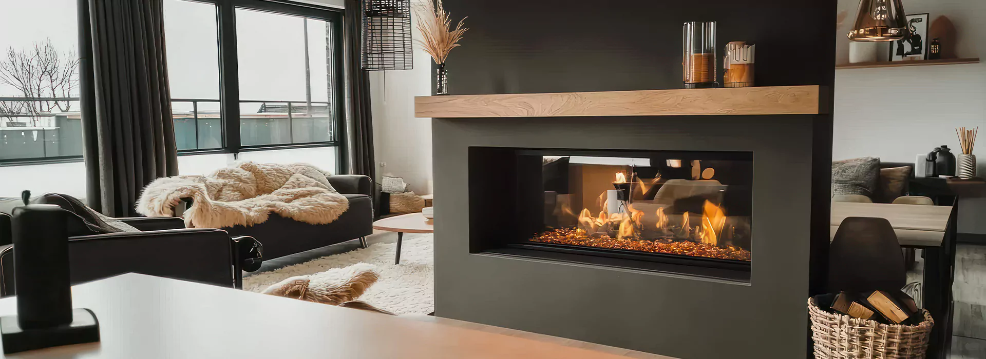 Classic Fireplace Design in Whittier, CA