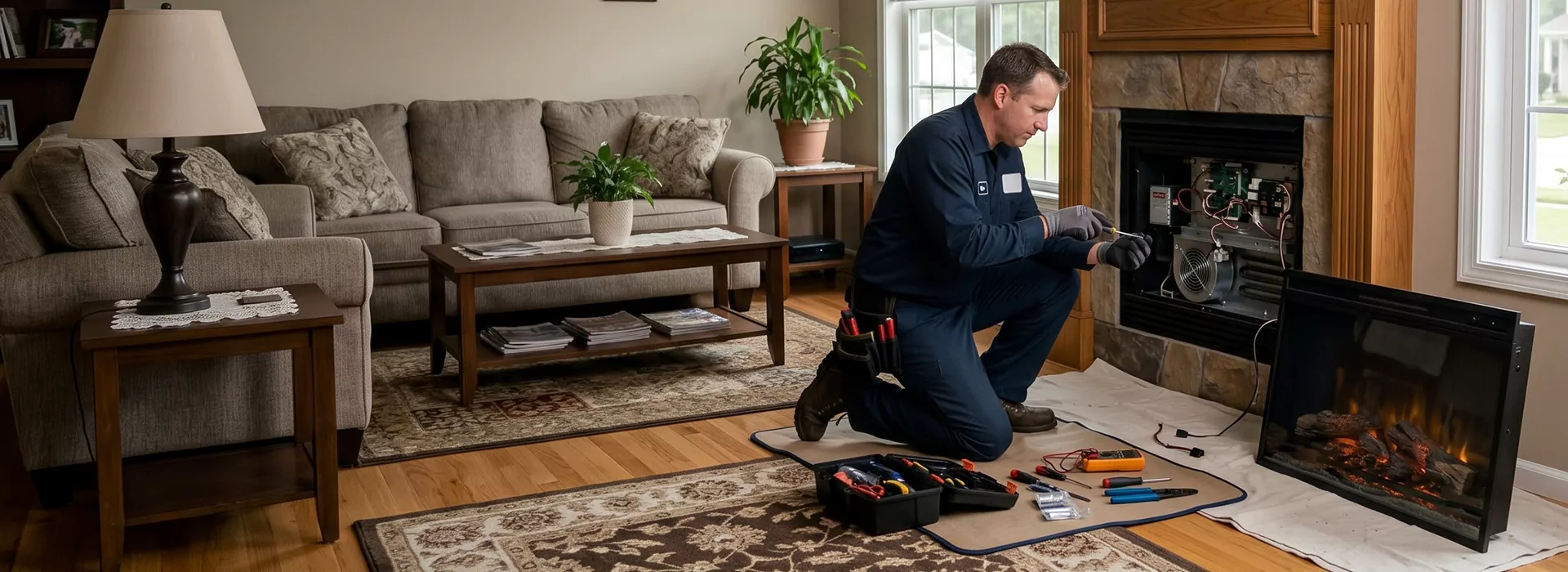 Electric Fireplace Repair in Whittier, CA