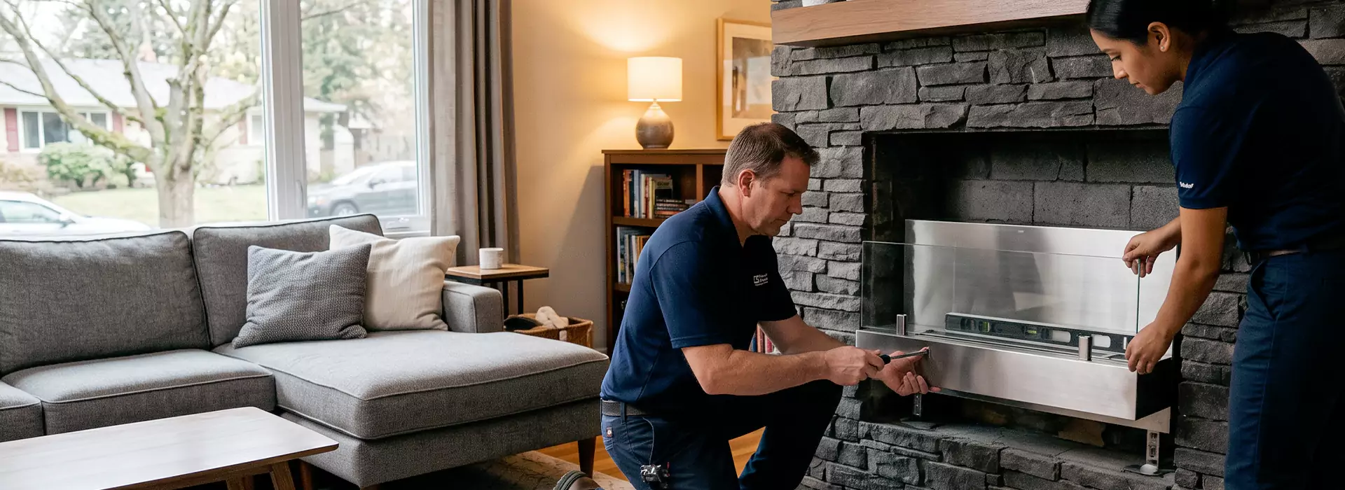 Ethanol Fireplace Installation in Whittier, CA