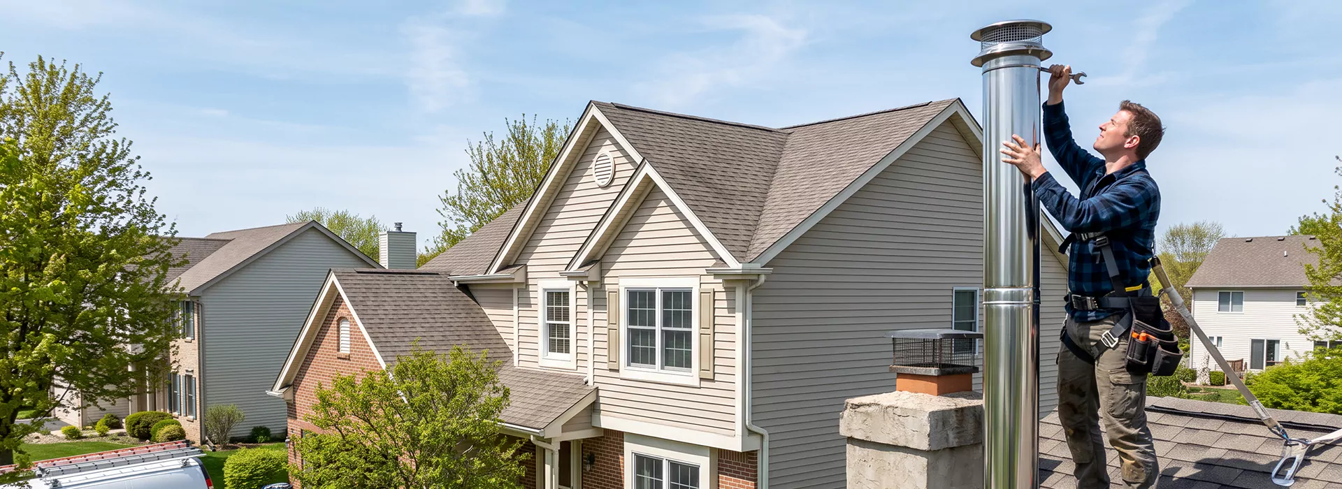 Metal Chimney Installation in Whittier