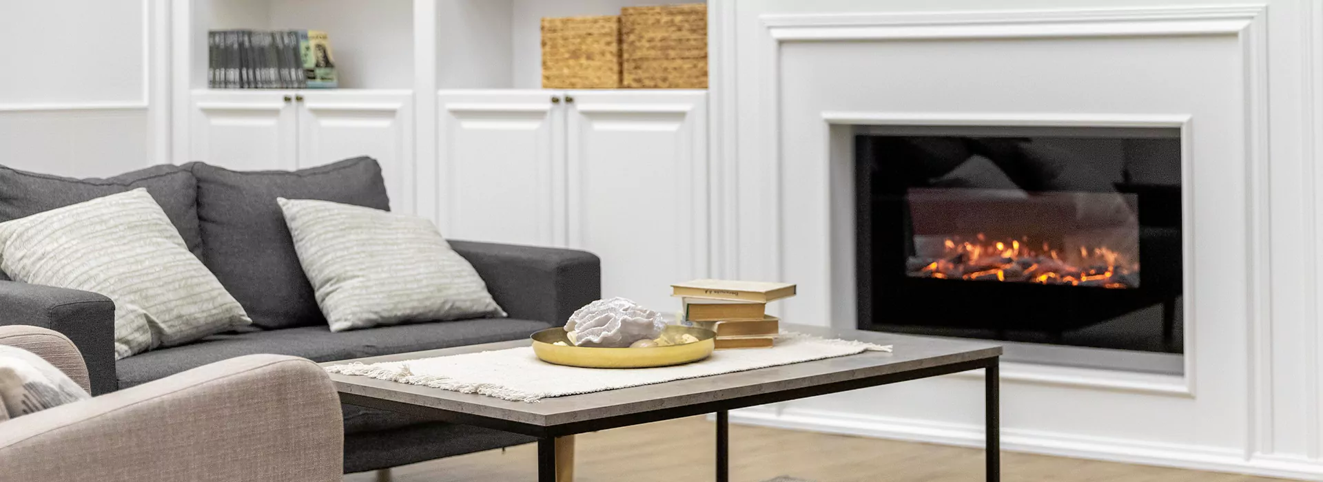 Modern Fireplace Design in Whittier, CA