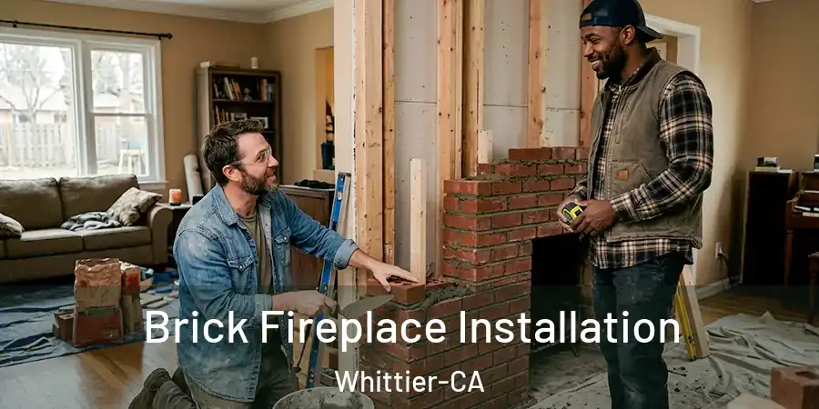 Brick Fireplace Installation Whittier-CA
