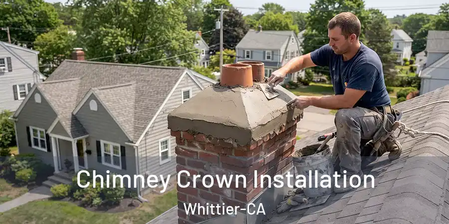Chimney Crown Installation Whittier-CA