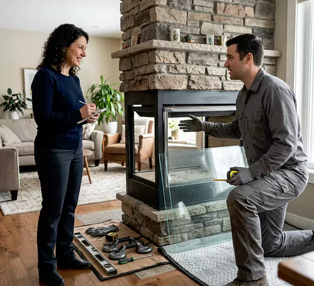 Certified Fireplace Glass Installation Company: Your Local Fireplace Glass Door Installer in Whittier, CA
