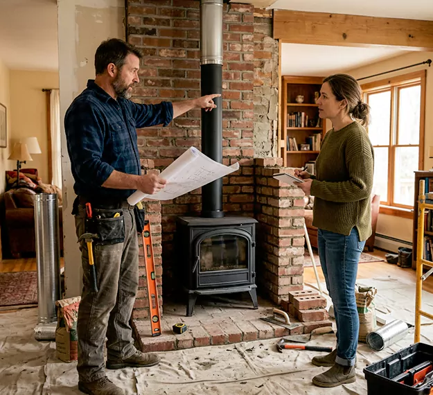 Why Whittier Homeowners Choose Our Wood Fireplace Installation Team?