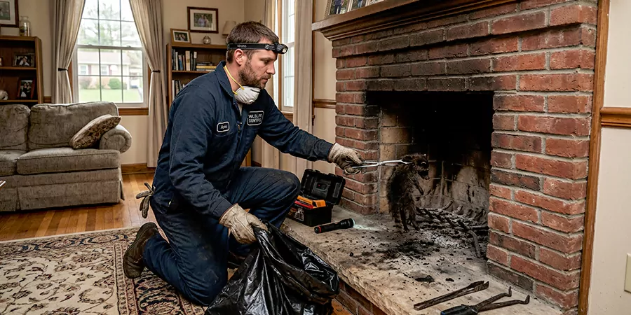 Dead Animal in Fireplace Removal Whittier