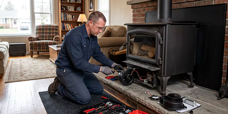 Wood Stove and Gas Fireplace Fan Repair Whittier