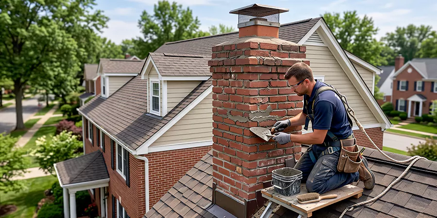 Stone Chimney Repair Whittier