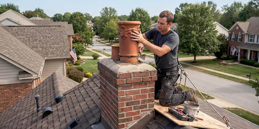 Decorative and Custom Chimney Pot Installation Whittier