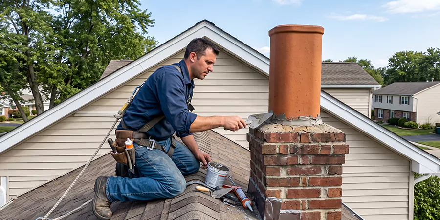 Chimney Pot Leak Repair Whittier