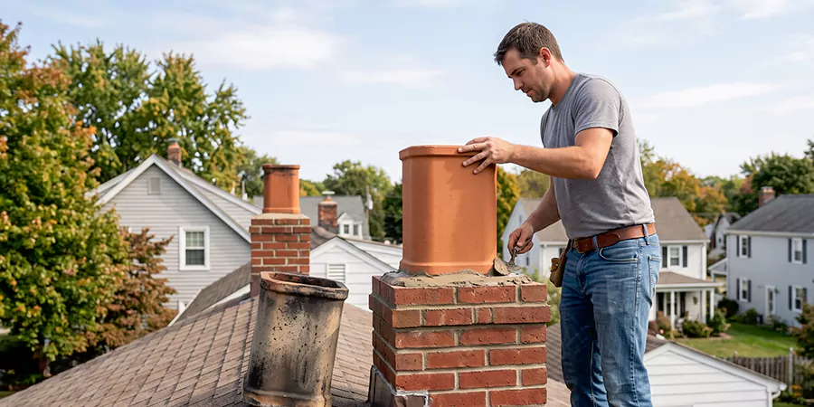 Matching Chimney Pot Replacement Whittier