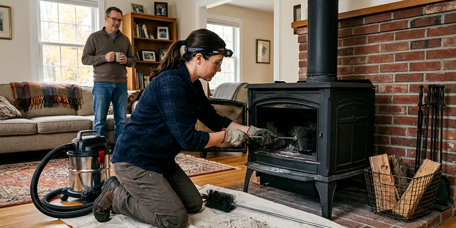 Wood Stove and Pellet Stove Cleaning Service Whittier