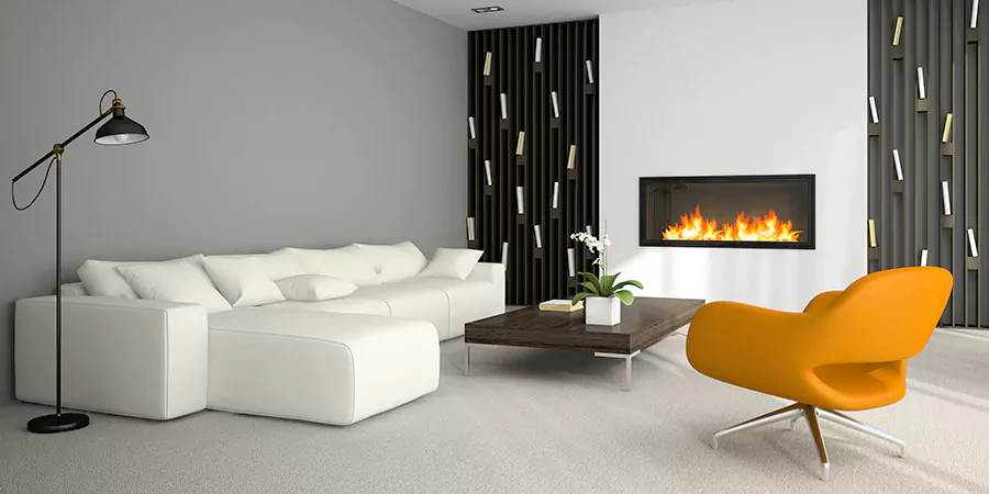 Custom Electric Fireplace Design Whittier