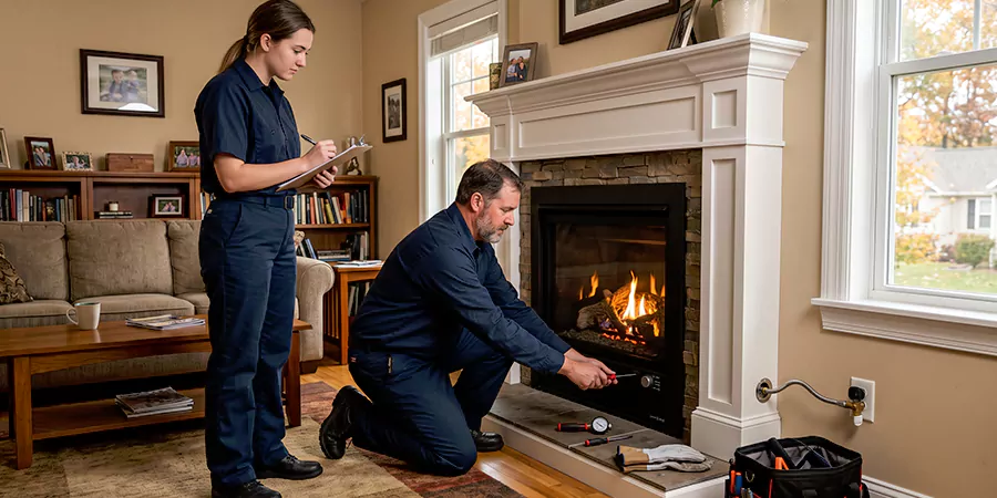 Fireplace Gas Line and Hookup Whittier