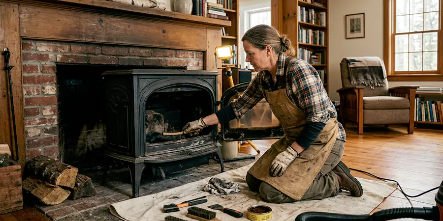 Wood Stove Restoration Whittier